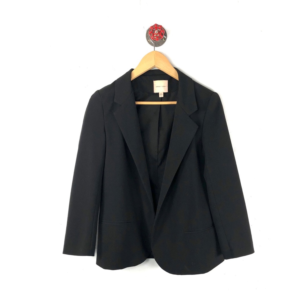 UO Silence + noise blazer jacket open front career